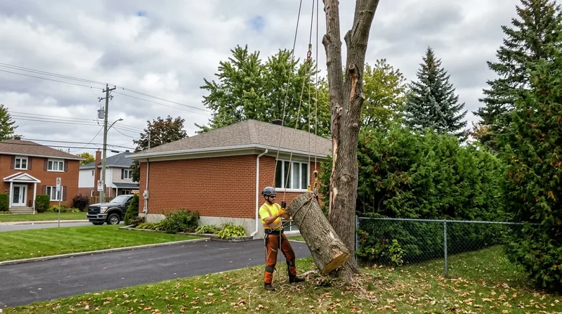 Abattage de frêne Repentigny