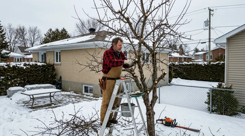 Taille d'arbres fruitiers Repentigny