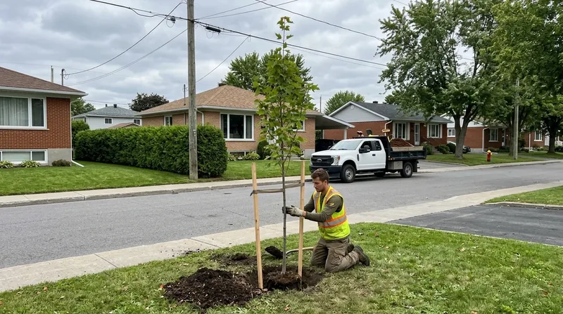 Plantation d'arbres Repentigny