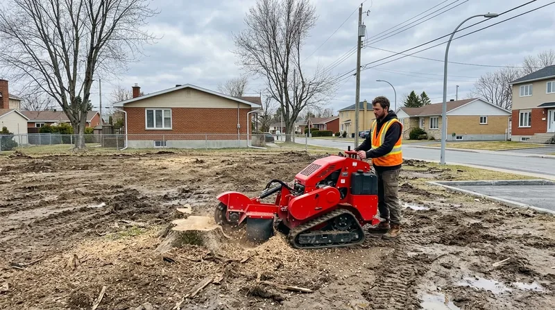 Déboisement de terrain Repentigny
