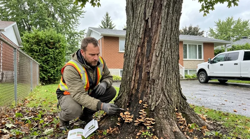 Diagnostic de maladie d'arbre Repentigny