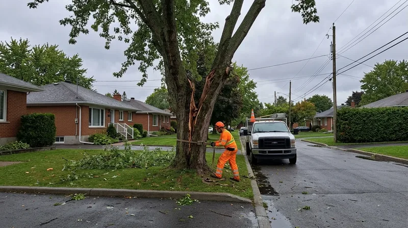 Abattage d'urgence 24/7 Repentigny